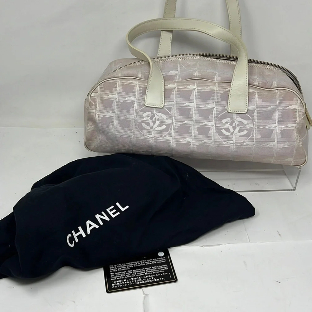 CHANEL Travel Ligne Bowler Bag
